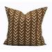 Union Rustic Jofiel 100% Cotton Throw Square Pillow Cover Cotton in White/Brown | 19.5 H x 19.5 W in | Wayfair 6E36847DBEBB45E387D64254941330E7