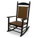 POLYWOOD Jefferson Outdoor Woven Rocking Chair