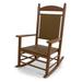 POLYWOOD Jefferson Outdoor Woven Rocking Chair