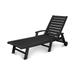 POLYWOOD Signature Outdoor Chaise Lounge with Wheels, SW2280