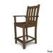 POLYWOOD Garden Counter-Height Arm Chair