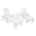 POLYWOOD South Beach Chaise Lounge 3-Piece Set