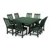 Polywood Vineyard 9-Piece Outdoor Dining Table Set