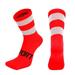 Sport Cool Simple Clothing Accessories Mid-Tube Soft Women Hosiery Sports Socks Men Socks Luminous Cycling Socks RED M