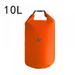 Outdoor Drifting Bag Waterproof Storage Bag Lightweight Drying Bag with Buckle Closure Gym Clothes Carrying Bag Summer Beach Camping Bag