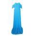 Baycosin Maternity Photoshoot Dress Women s Lace Trailing Short Sleeved Off Shoulder Photography Maxi Dresses