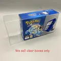 Boîte transparente pour Pokemon 2DS affichage en édition limitée protection en plastique pour