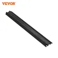 VEVOR Rampe Protection Câble 4x1 3 cm Passage Câble Sol TPR Capacité Charge 907 kg Goulotte Passe