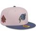 Men's New Era Pink/Blue San Francisco Giants Olive Undervisor 59FIFTY Fitted Hat