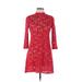 Slate & Willow Casual Dress: Red Dresses - Women's Size 2