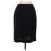 Eddie Bauer Casual Skirt: Black Bottoms - Women's Size 10