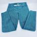 J. Crew Pants & Jumpsuits | J Crew Corduroy Geometric Patterned Toothpick Skinny Leg Pants 25 Euc | Color: Blue/Green | Size: 25