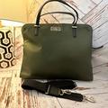 Kate Spade Bags | Kate Spade Laptop Bag With Crossbody Strap | Color: Gold/Green | Size: Os