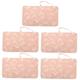 Healeved 5pcs Portable Changing Mat Reusable Changing pad Baby Changing mat Waterproof Bed Pads cot pad Portable Changing pad for Baby TPU Waterproof Layer Toddler Pink Butterfly Washable