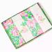 Lilly Pulitzer Dining | Lilly Pulitzer Set Of 4 Cocktail Napkins Pineapple Flamingo Floral Print Nib | Color: Green/Pink | Size: 6 X 6