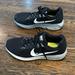 Nike Shoes | Good Condition Women’s Nike Zoom Pegasus Structure 21 Running Shoes Size 8 | Color: Black/Gray | Size: 8