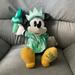 Disney Toys | Minnie Mouse Statue Of Liberty 18” Plush Nyc Disney Store | Color: Black/Green | Size: 18”