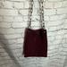 Free People Bags | Free People Burgundy Suede Crossbody | Color: Pink | Size: Os