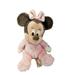 Disney Toys | Disney Parks Baby Minnie Mouse Plush Doll With Rattle Pastel Pink 10 Inch | Color: Pink | Size: N/A