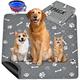 Homagico Washable Pee Pads for Dogs, 72" x 72" Extra Large Non-Slip Puppy Dog Pee Pads, Highly Absorbent Reusable Potty Pads, Waterproof Dog Mat Pet Training Pads for Playpen, Crate, Cage