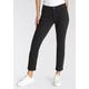 Slim-fit-Jeans LEVI'S "712 SLIM WELT POCKET" Gr. 27, Länge 28, schwarz (night black) Damen Jeans Röhrenjeans