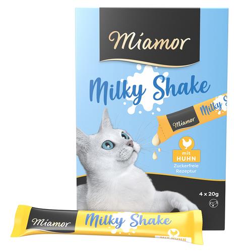 24x20g Miamor Milky Shake Huhn Ergänzungsfutter Katze