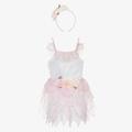 Dress Up By Design Girls Pink Rose Fairy Costume