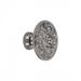 The Renovators Supply Inc. Cabinet Knobs Pull Handles Nickel Black Solid Brass Knobs Cabinet Pulls Knobs Metal in Gray | Wayfair 10544