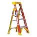 WERNER L6204 4 ft Fiberglass Stepladder