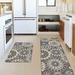 76 x 17 x 0.8 in Kitchen Mat - Bungalow Rose Jalissia Anti Fatigue Kitchen Mat & Runner | 76 H x 17 W x 0.8 D in | Wayfair