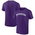 Men's Fanatics Branded Purple Northwestern Wildcats Basic Arch T-Shirt