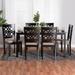 Red Barrel Studio® Henness 6 - Person Dining Set Wood in Brown | 29.13 H x 59.06 W x 35.43 D in | Wayfair 5BB989A13A9B4359855EBE092A6147F9