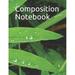 Composition Notebook: Morning Dew on a Leaf Themed Composition Notebook 100 Pages 8.5 X 11 (Other)