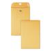 Quality Park Park Ridge Kraft Clasp Envelope #55 Cheese Blade Flap Clasp/Gummed Closure 6 x 9 Brown Kraft 100/Box (43055)