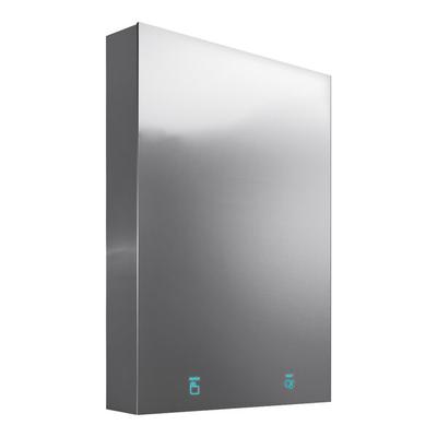 American Specialties, Inc. Velare 10-0661-T Stainless Steel Cabinet with Frameless Mirror, Liquid Soap Dispenser, and Paper Towel Dispenser