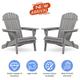 LYPER Wood Lounge Patio Chair for Garden Outdoor Wooden Folding Adirondack Chair Set of 2 Solid Cedar Wood Lounge Patio Chair for Garden Lawn Backyard