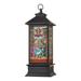 10.5 Holy Family Faux Stained Glass Water Lantern