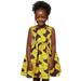 Toddler Dress Kids Baby Traditional Style Sleeveless Round Neck Ankara Princess Outfits Dresses For Toddler Girls