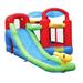 Bounceland House and Water Slide Wet with Dry Play Station