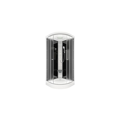 Duschkabine Fertigdusche Dusche Komplettkabine D10-13M0-EC 90×90 cm mit 2K Scheiben Versiegelung