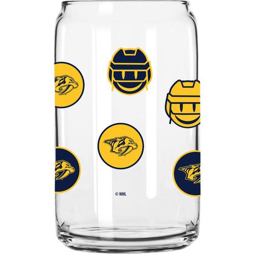 Nashville Predators 16oz. Smiley-Dosenglas