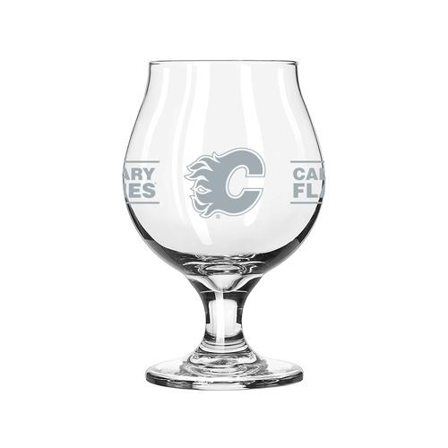 Calgary Flames 16oz. Belgisches Glas