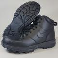 Nike Shoes | Nike Manoa Leather Boot Triple Black Water Resistant Winter Boot Mens Multi Size | Color: Black | Size: Various