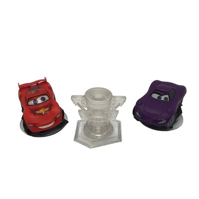 Disney Video Games & Consoles | Disney Infinity Pixar Cars Lightning Mcqueen, Holly Shiftwell Figures, 1 Crystal | Color: Purple/Red | Size: Os