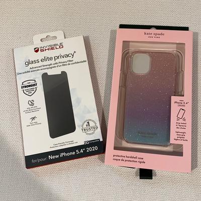 Kate Spade Cell Phones & Accessories | Kate Spade Iphone 12 Mini Case And Glass Screen Protector | Color: Pink | Size: 5.4”