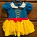 Disney Costumes | Disney Snow White Tutu Costume Dress | Color: Blue/Yellow | Size: 18-24m