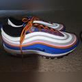 Nike Shoes | Mens Nike Air Max 97 Blue Pink Orange Size 11.5 Shoes | Color: Blue/Orange | Size: 11.5