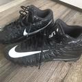 Nike Shoes | Mens / Nike Alpha Menace / Cleats / Size 8.5 / Excellent Condition / Black | Color: Black/White | Size: 8.5