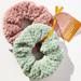 Anthropologie Accessories | Anthropologie Beauty Spa Hair Scrunchie Set New Nwt Anthro Pink Green Microfiber | Color: Green/Pink | Size: Os