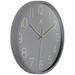 Infinity Instruments 14" Wall Clock Plastic in Gray | 14 H x 14 W x 1.62 D in | Wayfair 20300LG-4542